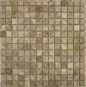 Мозаика из камня на сетке М20-250-20Т ZZ |30.5x30.5