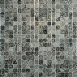 Мозаика из камня на сетке М20-252-15Р ZZ |30.5x30.5