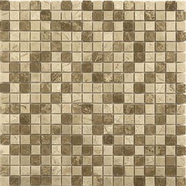 Мозаика из камня на сетке М20-266-15Р ZZ |30.5x30.5