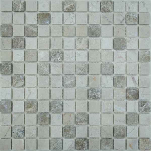 Мозаика из камня на сетке М20-272-23Т ZZ |30.5x30.5