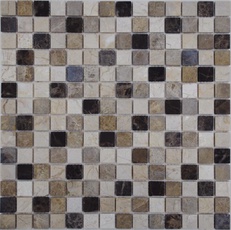 Мозаика из камня на сетке М20-276-20Т ZZ |30.5x30.5