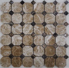 Мозаика из камня на сетке М20-319-1548Р ZZ |30.5x30.5