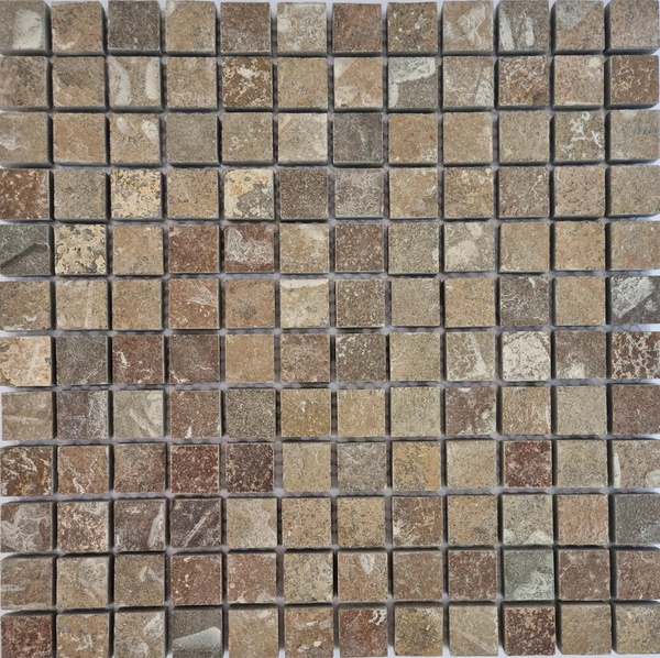 Мозаика из камня на сетке SL20-363-23 ZZ 30.5x30.5