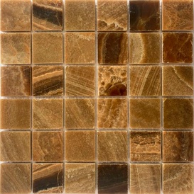 Мозаика из камня на сетке М20-349-48Р ZZ 30.5x30.5