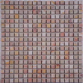 Мозаика из камня на сетке М20-315-15Р ZZ 30.5x30.5