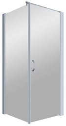 Душевое ограждение EP-Fis, 1200x900x1900 мм (дверь на стороне 90 см), профиль хром мат. стекло "шиннила", БЕЗ поддона ZZ