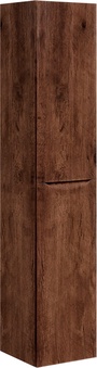 Пенал подвесной h1700x350x350мм, 2 двери, петли слева, (цв.R.Wood), Mia ZZ